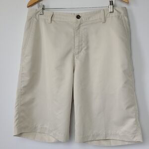 Adidas flat front shorts, Sz 34